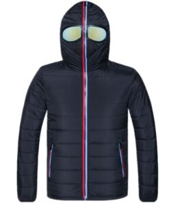 Hooded Winter Jacket,Winter Jacket with Glasses,Jacket with Glasses