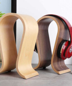 Wooden Headphone Stand