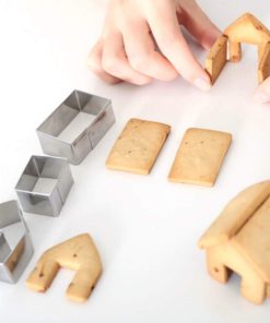 Gingerbread House Cookie Cutter Set,Gingerbread House Cookie Cutter,House Cookie Cutter