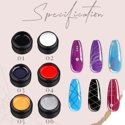 Spider Gel,ManiArt Collection Spider Gel Polish