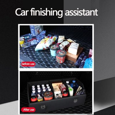 Leather Storage Box,Car Leather Storage Box