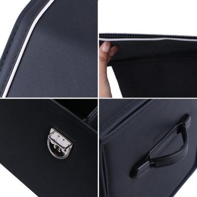 Leather Storage Box,Car Leather Storage Box
