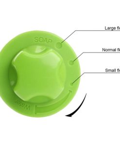 car wash nozzle with soap dispenser