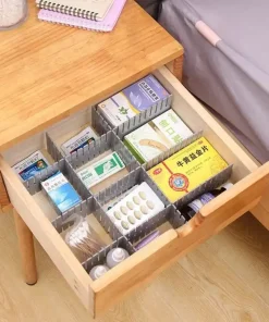Adjustable Drawer Organizer,Free Combination Adjustable Drawer Organizer