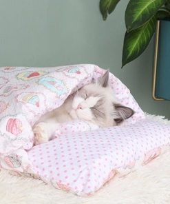 Bed With Pillow,Cat Bed With Pillow,Cat Bed