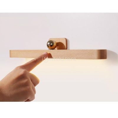 Wooden Wall Light