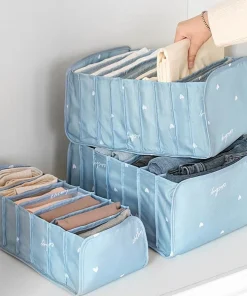 Closet Wardrobe Portable Clothes Storage Box