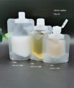 Portable Travel Fluid Dispensing Packing Bag