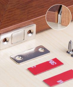 Punch-free Magnetic Door Closer