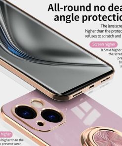 iPhone 11 12 13 Magnetic Ring Holder Case