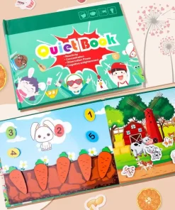 Busy Book for Child to Develop Learning Skills