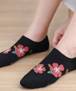 Shallow Mouth Breathable Ladies Socks