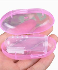 Baby Finger Toothbrush And Storage Box