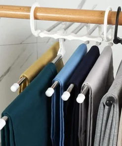 5-In-1 Stainless Steel Multi-Functional Pants Rack Hanger