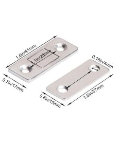 Punch-free Magnetic Door Closer