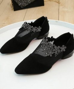 Womens Rhinestone Mesh Peep Toe Sandals