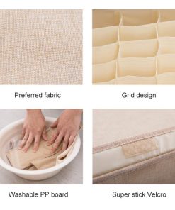 Linen Underwear Storage Box