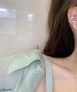 Zircon Pearl Ear Clamp