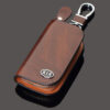 Leather Wood,CAR KEY CASE