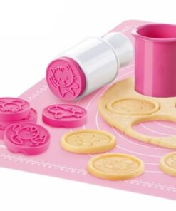 Non-Stick Cookie Stamp and Cutter