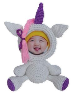 Crochet Animals Photo Frame