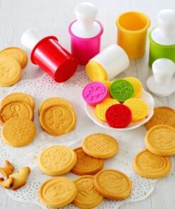 Non-Stick Cookie Stamp and Cutter