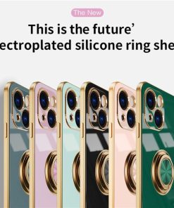 iPhone 11 12 13 Magnetic Ring Holder Case
