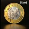Sexy Coins Replica Gold Coin Decorative Meta Gold Plated Souvenir Coin