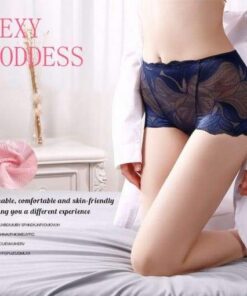 Women Embroidery Lace Panties