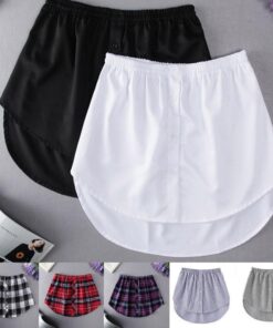 Women High Waist Fake Top Lower Sweep