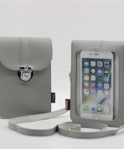 Touchable Leather Change Phone Bag