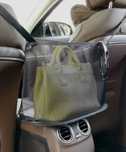Space-Saving Net Pocket Car Handbag Holder