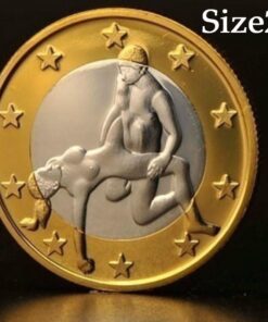 Sexy Coins Replica Gold Coin Decorative Meta Gold Plated Souvenir Coin