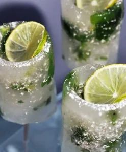 Ice Shot Glass Maker Tray For Frozen Drinks