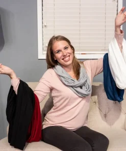 Anti Theft Scarf with Pocket