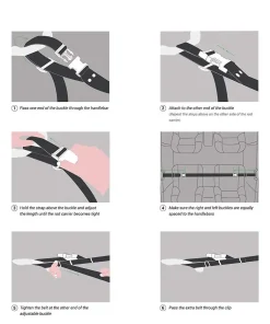 Fishing Rod Carrying Straps