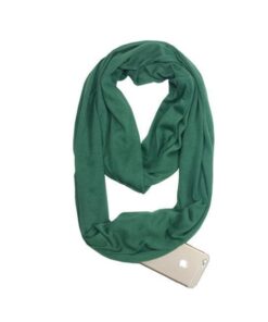 Anti Theft Scarf with Pocket