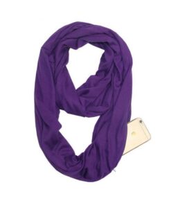 Anti Theft Scarf with Pocket