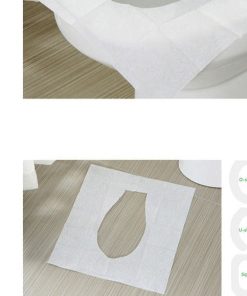 Biodegradable Disposable Plastic Toilet Seat Cover (50 PCS)