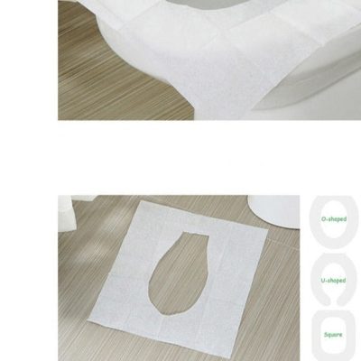 Biodegradable Disposable Plastic Toilet Seat Cover (50 PCS)