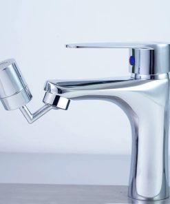 Universal Dual 720° Rotatable Extended Faucet Aerator Adapter