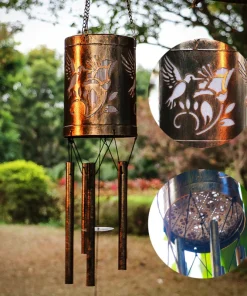 Animal Metal Wind Chime Lamp