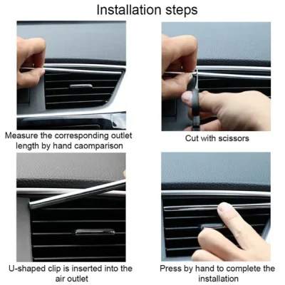 Car Vent Decorative Trim Strip