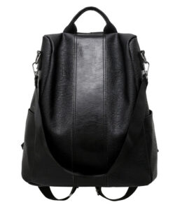 PU Leather Anti Theft Backpack