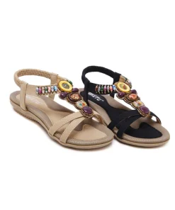 Bohemian Beaded Sandals