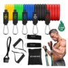 11pcs 150LBS Resistance Booty Tubes Set
