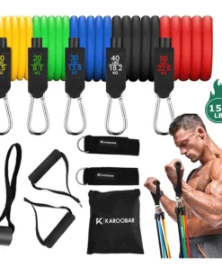 11pcs 150LBS Resistance Booty Tubes Set