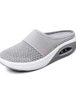 Air Cushion Slip-On Flat Sandals