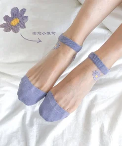 Translucent Daisy Socks