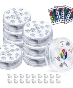 16 Colors Submersible Led Pool Light Remote Control